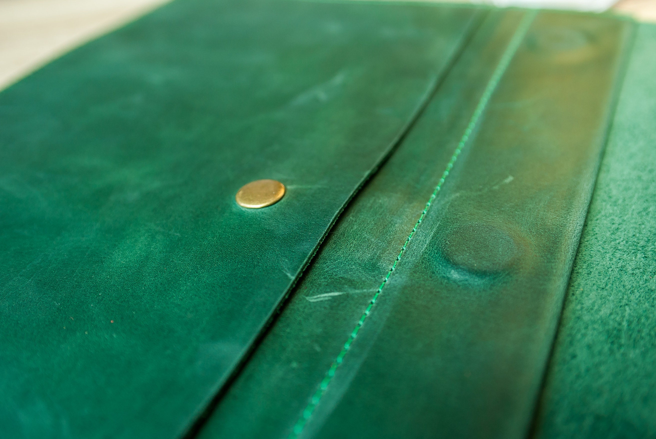 Leather File Folderleather Portfolio Caseleather Etsy