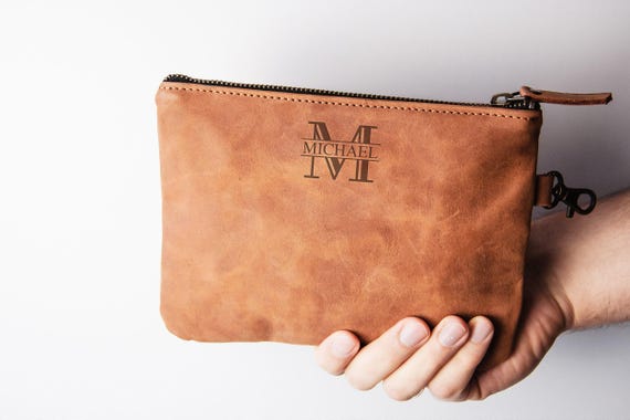 Leather Golf Pouch,personalized Golf Pouch,golf Gifts for Men