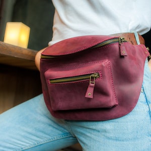 Gürteltasche,Bauchtasche,Ledertasche,Leder Gürteltasche,Hüfttasche