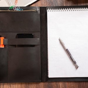 Leather notebook cover a6,Leather notebook cover,A5 notebook cover,A5 leather journal,A6 notebook cover,B5 notebook cover image 1