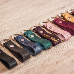 Pulsera de llavero de cuero, llavero de cuero personalizado para mujer, accesorios de llavero, llaveros para pulsera de mujer, llavero de cuero para hombres