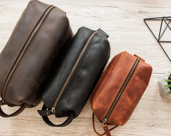 Dopp kit für Männer Leder,Dopp kit Leder,Dopp kit graviert,Groomsmen dopp kit,personalisierte dopp kit männer,Leder dopp kit geschenk für freund