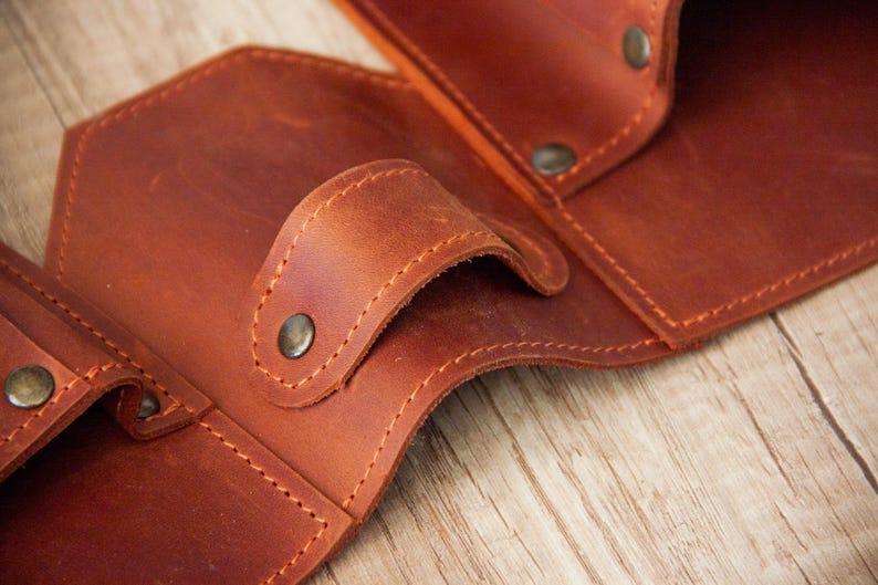 Cinturón de herramientas de carpintero, cinturón de carpintero de cuero, regalo de carpintero, bolsos de carpintero, cinturón de herramientas de cuero para hombres, cinturón de herramientas personalizado imagen 8