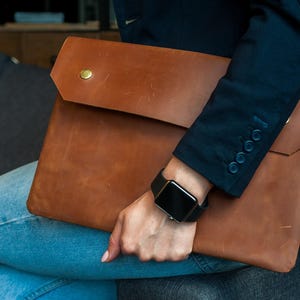 A4 document folder, Leather document envelope a5, Document sleeve, Document case, A3 paper organizer, Leather paper holder for coach