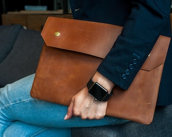 A4 document folder, Leather document envelope a5, Document sleeve, Document case, A3 paper organizer, Leather paper holder for coach