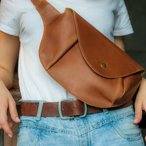 Leder Gürteltasche, Gürteltasche, Bauchtasche, personalisierte Tasche, Hüfttasche