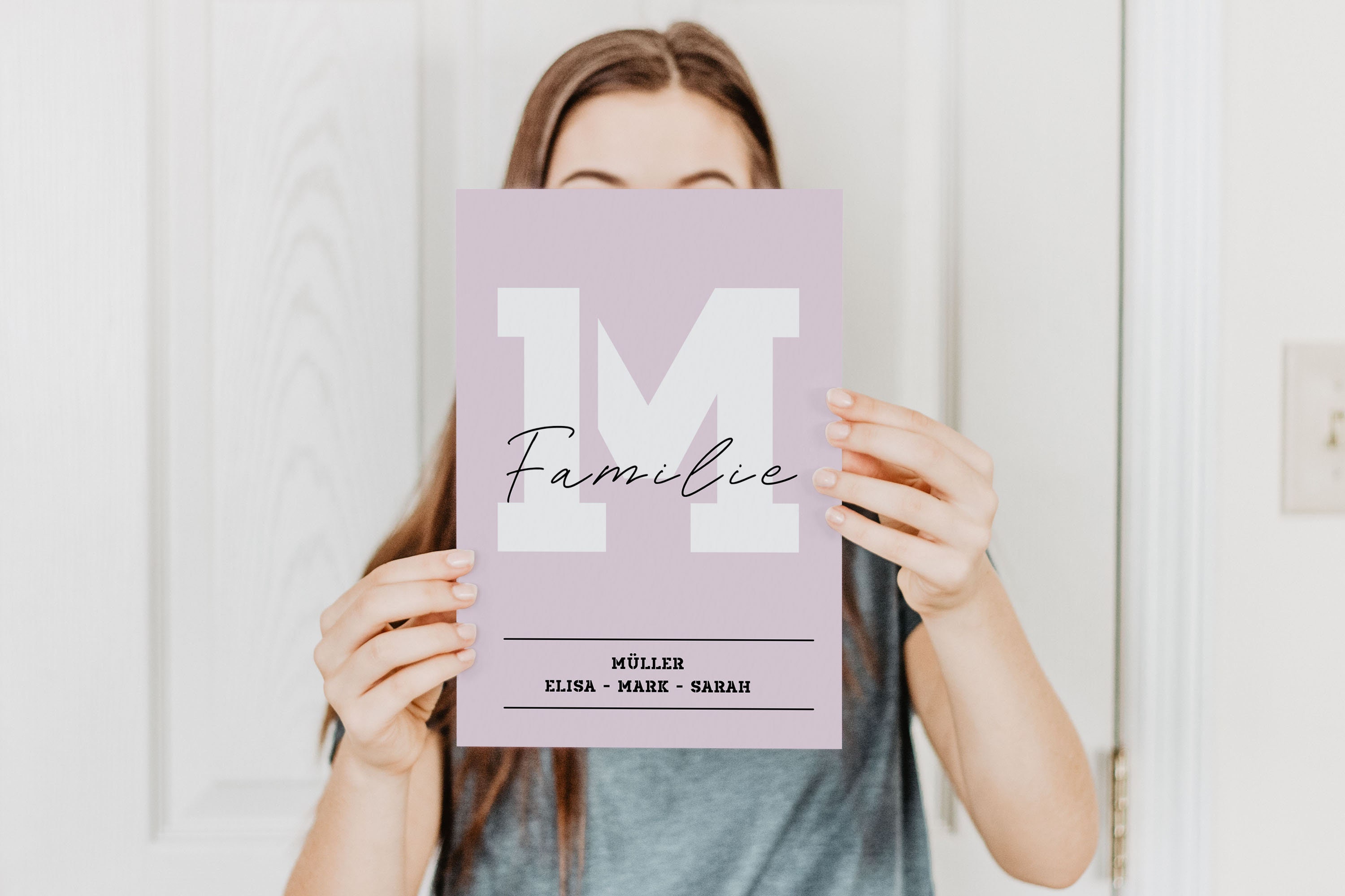 Family Posterpersonalized Poster Poster Surname - Etsy