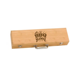 Personalized Father&#39;s Day Grill Set, Personalized Gift for Dad, Birthday Present for Dad