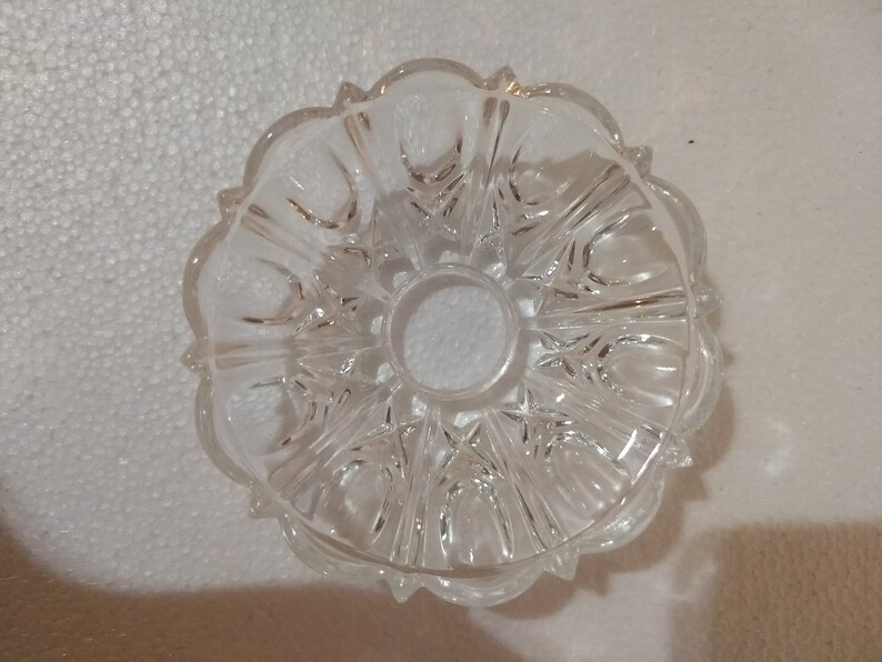 3.75 Lead Crystal Chandelier Candle Cup Etsy