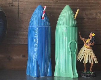 Rocket Slide Tiki Mug