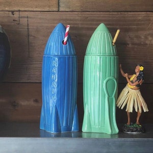 Rocket Slide Tiki Mug