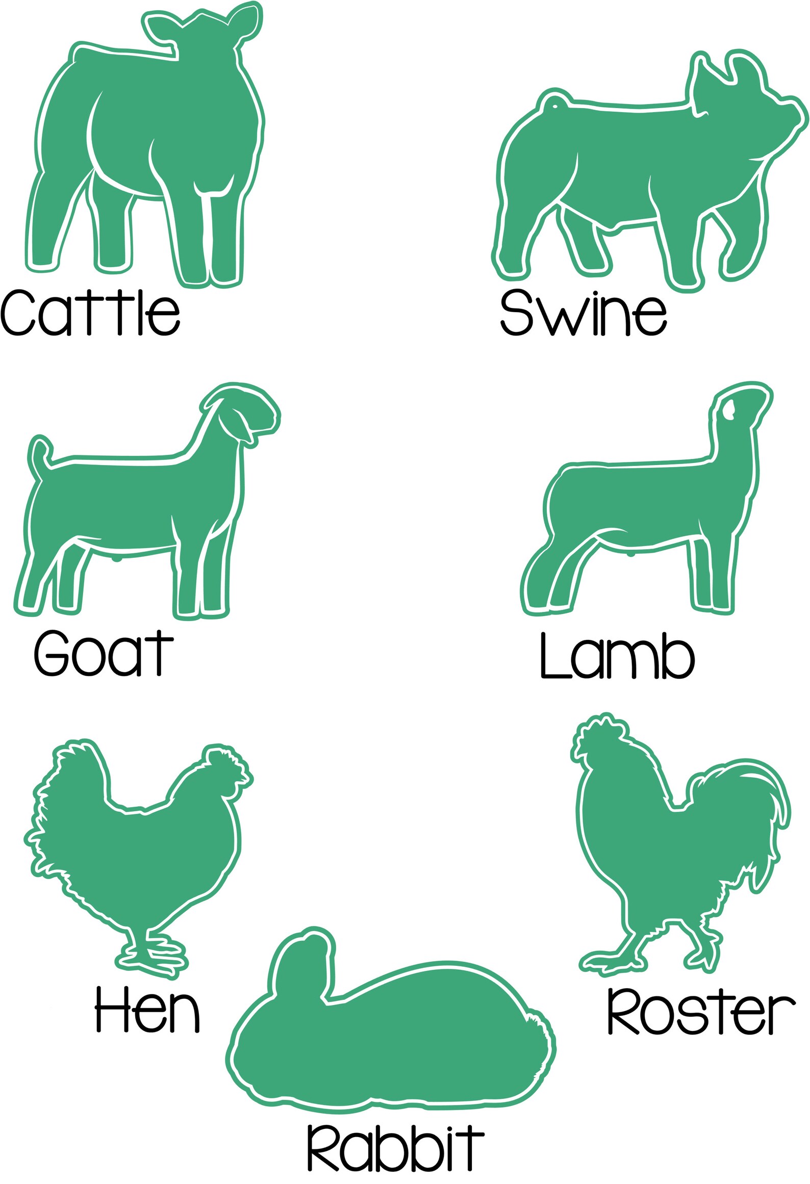 4H Livestock Buyer Gift Etsy