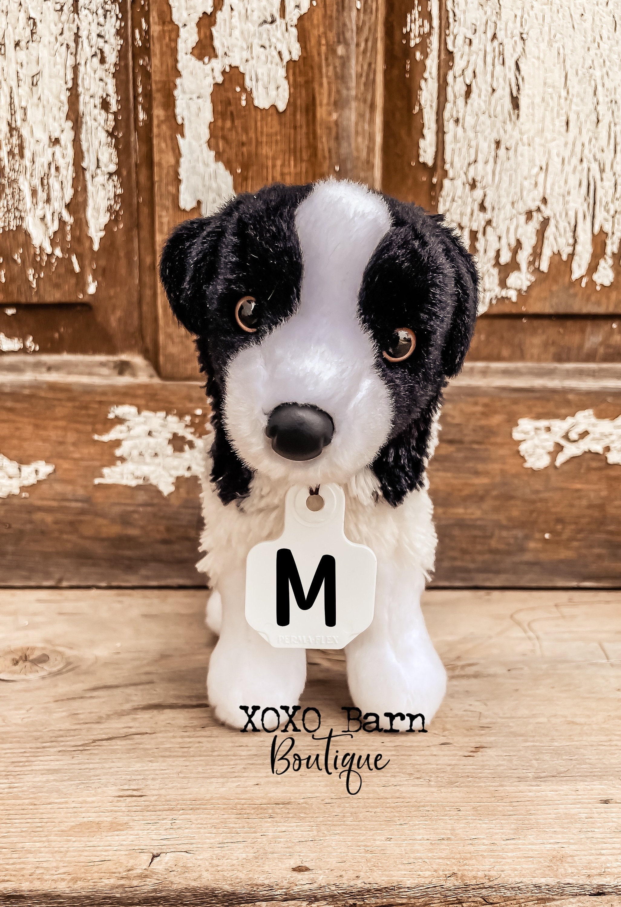 Border Collie Dog Soft Stuffed Plush Toy – Gage Beasley