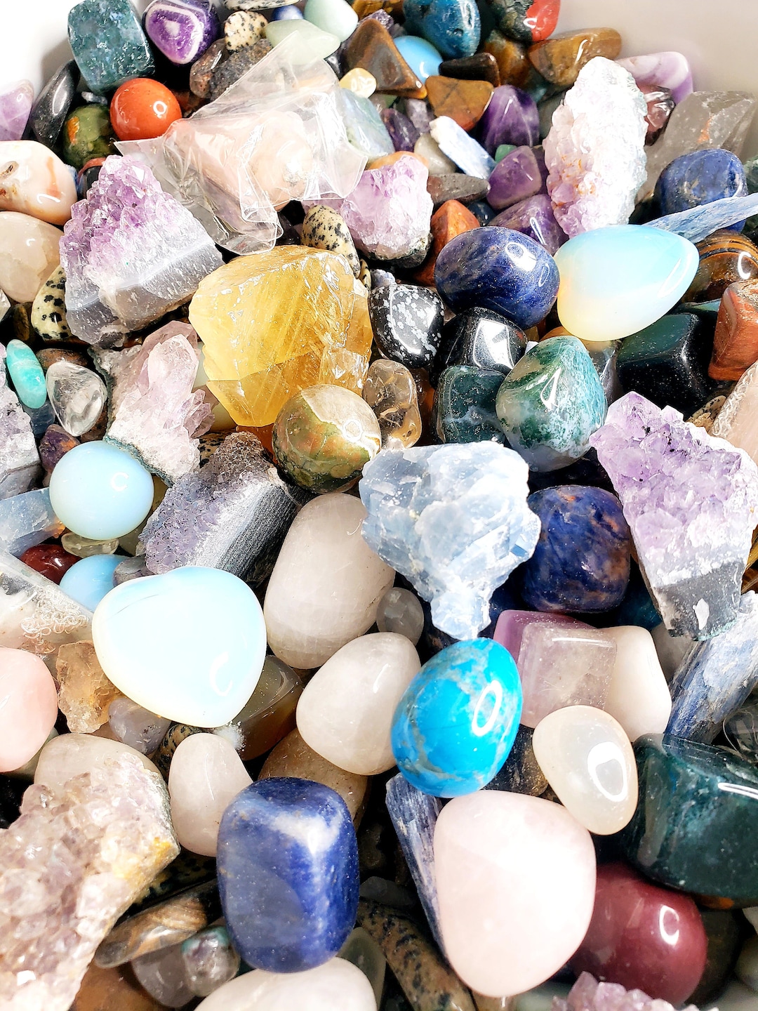 Crystal Confetti Assorted Crystals Mystery Crystal Bags - Etsy