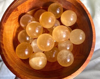 Optische Honing Calciet bollen
