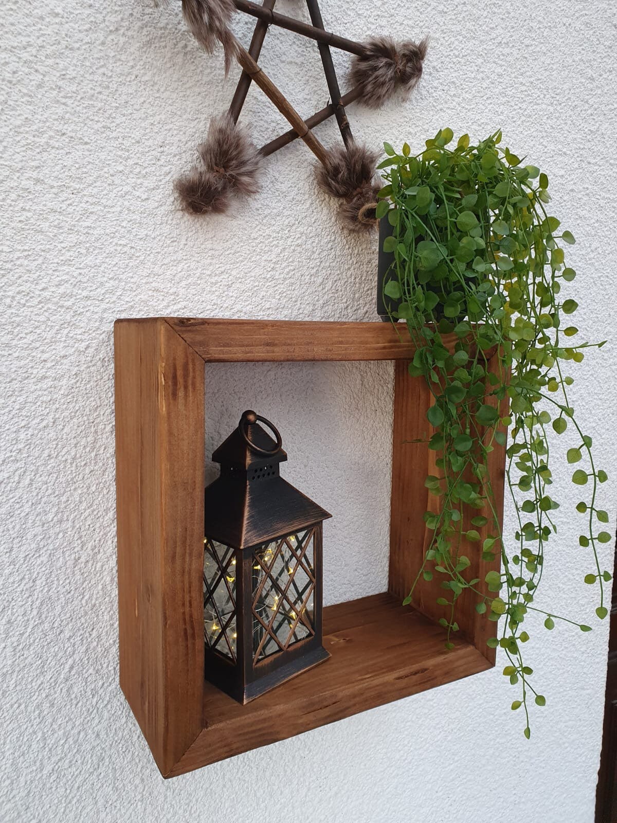 Estante flotante Decoración de pared de madera estante | Etsy