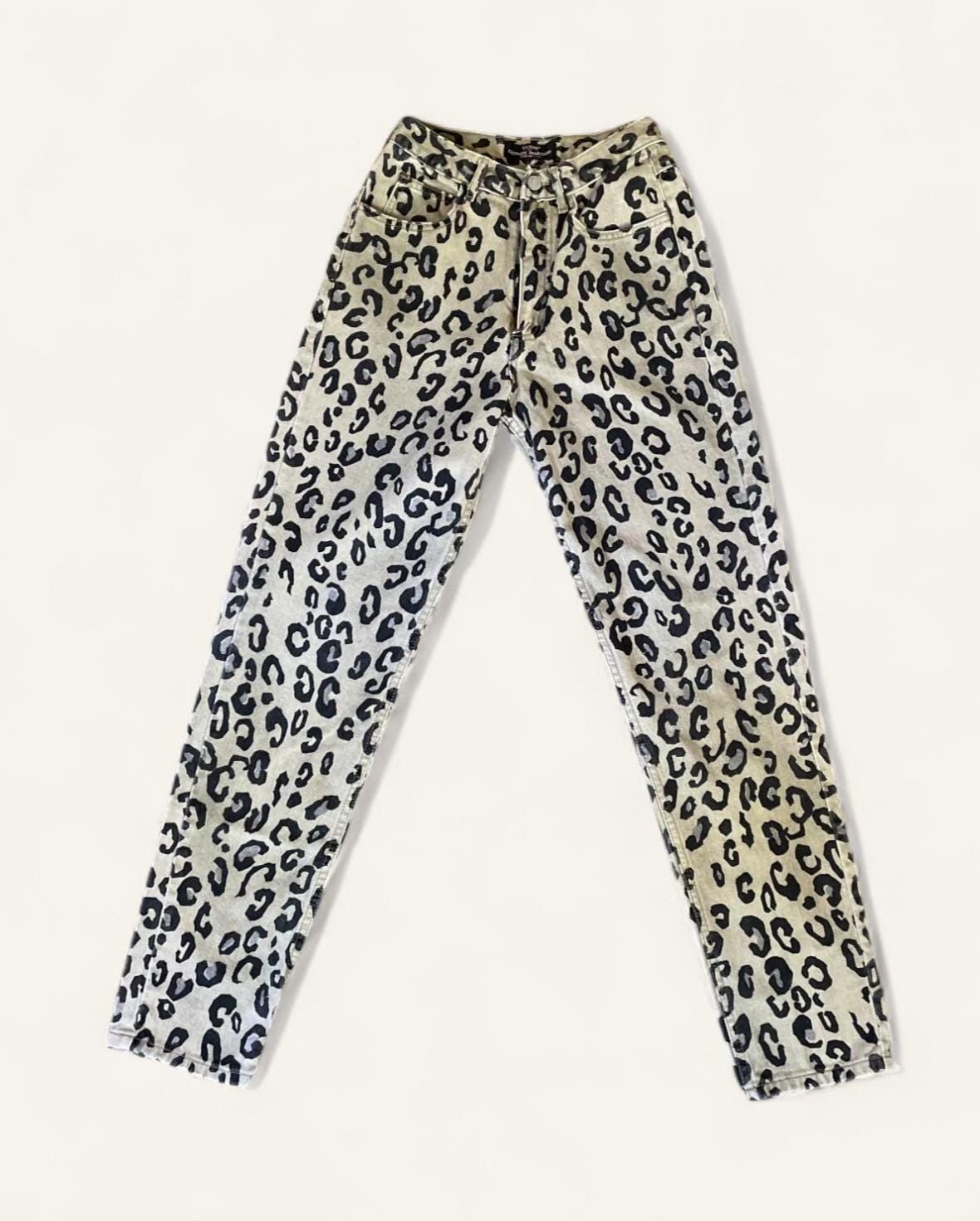 パンツ 1980s Leopard Easy Pants \" Made in USA \" Leopard Fares Pants – Easy Clothes North America