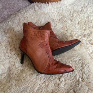 Brown Stiletto Boots - Etsy