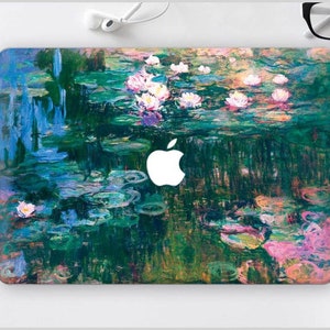 Claude Monet MacBook Pro 15 Case MacBook Air 11 Case MacBook 12 Art Case Water Lilies MacBook Air 13 Case MacBook Pro Retina 13 Case AH4333 image 2