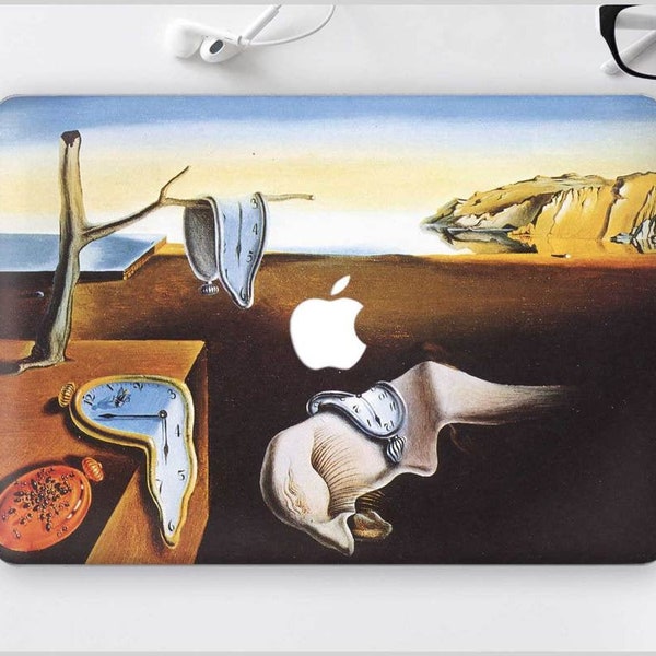 La persistance de la mémoire Macbook Air 13 2018 cas Macbook Air 11 cas Salvador Dali Macbook Pro 13 cas Art Macbook Pro Retina 15 cas AH4351