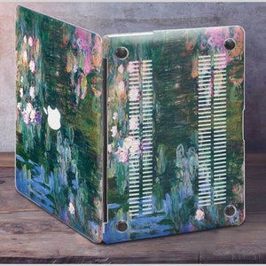 Claude Monet MacBook Pro 15 Case MacBook Air 11 Case MacBook 12 Art Case Water Lilies MacBook Air 13 Case MacBook Pro Retina 13 Case AH4333 image 4