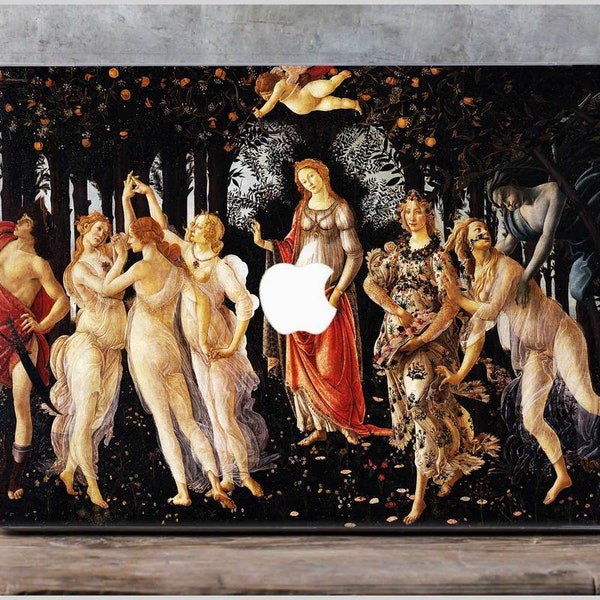 Sandro Botticelli Primavera Macbook Case Art Painting Macbook Air 13 Case 2019 Macbook Pro 13 Case Macbook Pro Retina 15 Macbook Pro AH4341