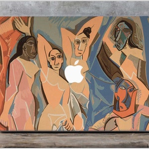 Pablo Picasso  Macbook 12 Case Woman in Gold Macbook Pro Retina 13 Case Les Demoiselles Macbook Air 13 2018 Case Macbook Air 11 AH4469