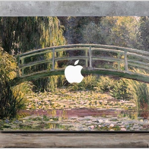 Water Lily Pond Macbook Pro 16 Case 13 Inch Macbook Air Case Japanese Bridge Macbook Pro 13 Case Claude Monet Macbook Pro 15 Inch AH4563
