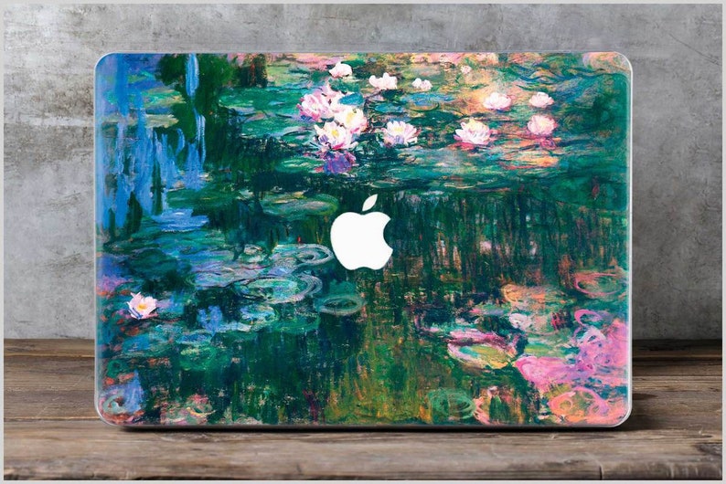 Claude Monet MacBook Pro 15 Case MacBook Air 11 Case MacBook 12 Art Case Water Lilies MacBook Air 13 Case MacBook Pro Retina 13 Case AH4333 image 1