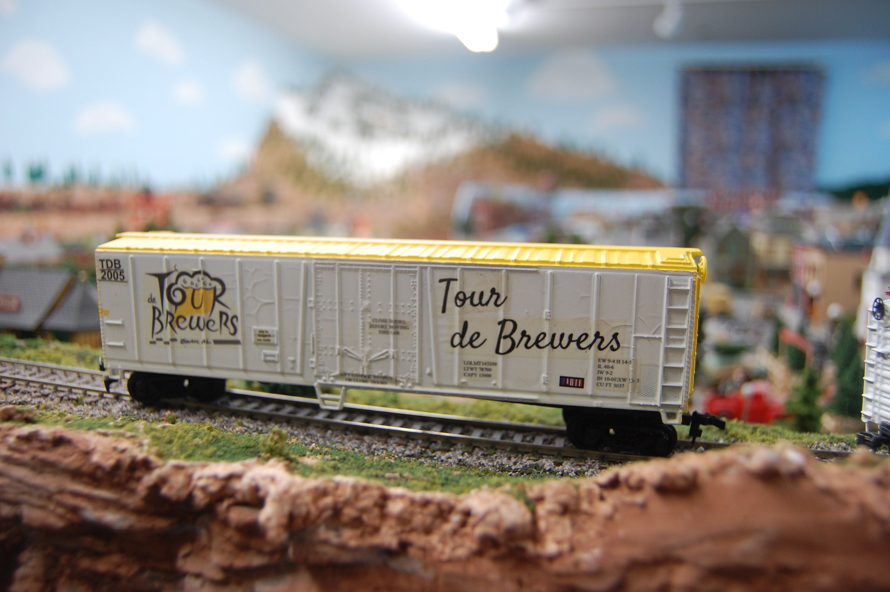 HO Scale Beer Car Etsy