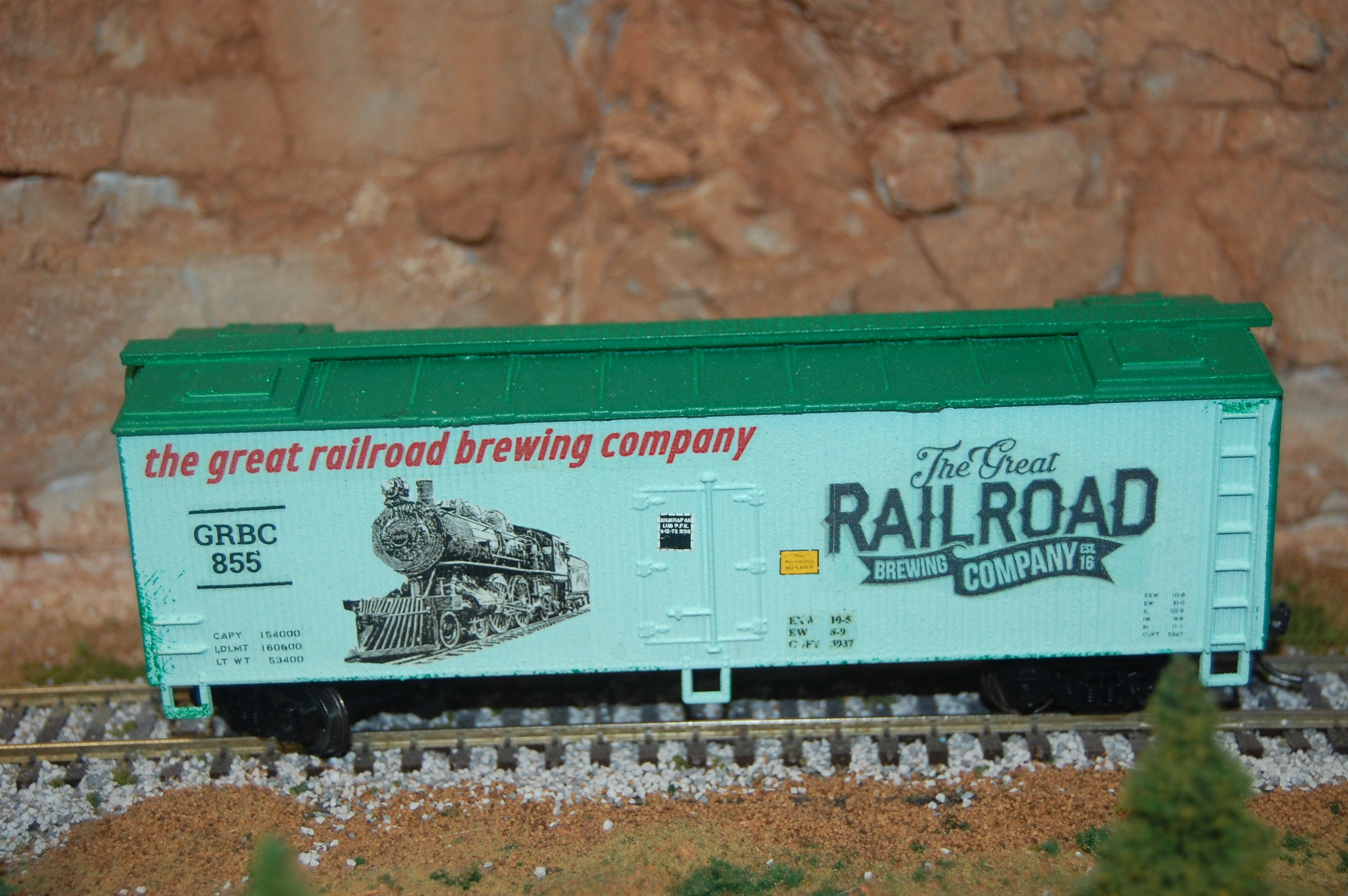 HO Scale Beer Reefer Car Etsy