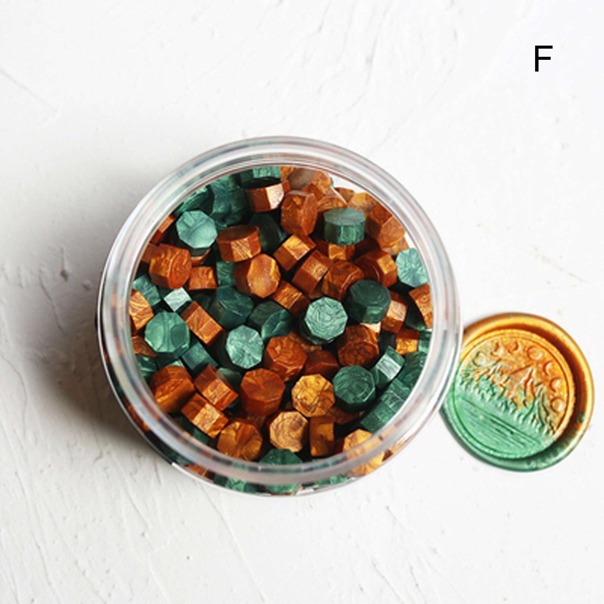 Multicolor Mixed Wax Particles175 Canned Wax BeadsGift Etsy