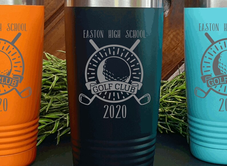 Download Golf Team Player Sport Tumbler School Year 20oz Tumbler | Etsy