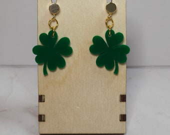 St. Patirck's day Dangle Earrings