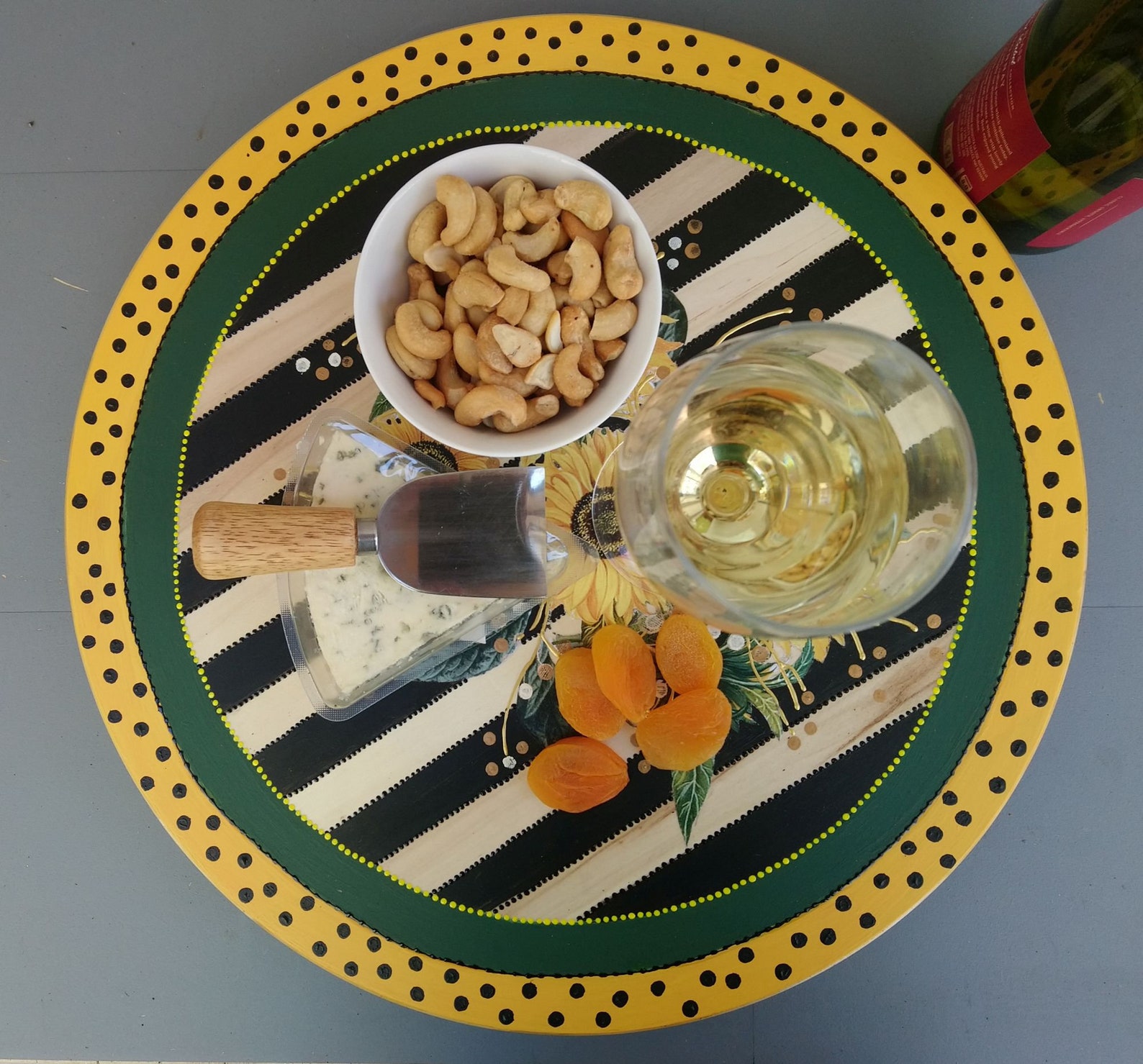 Faule Susan Holz Charquterie Board Turn Tisch | Etsy