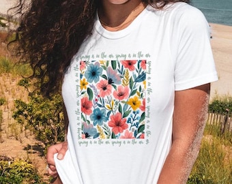 Retro Floral png, Boho Spring shirt design PNG, Summer Flowers png, Spring png, Flower tshirt design, Trendy Spring Summer PNG, Groovy png