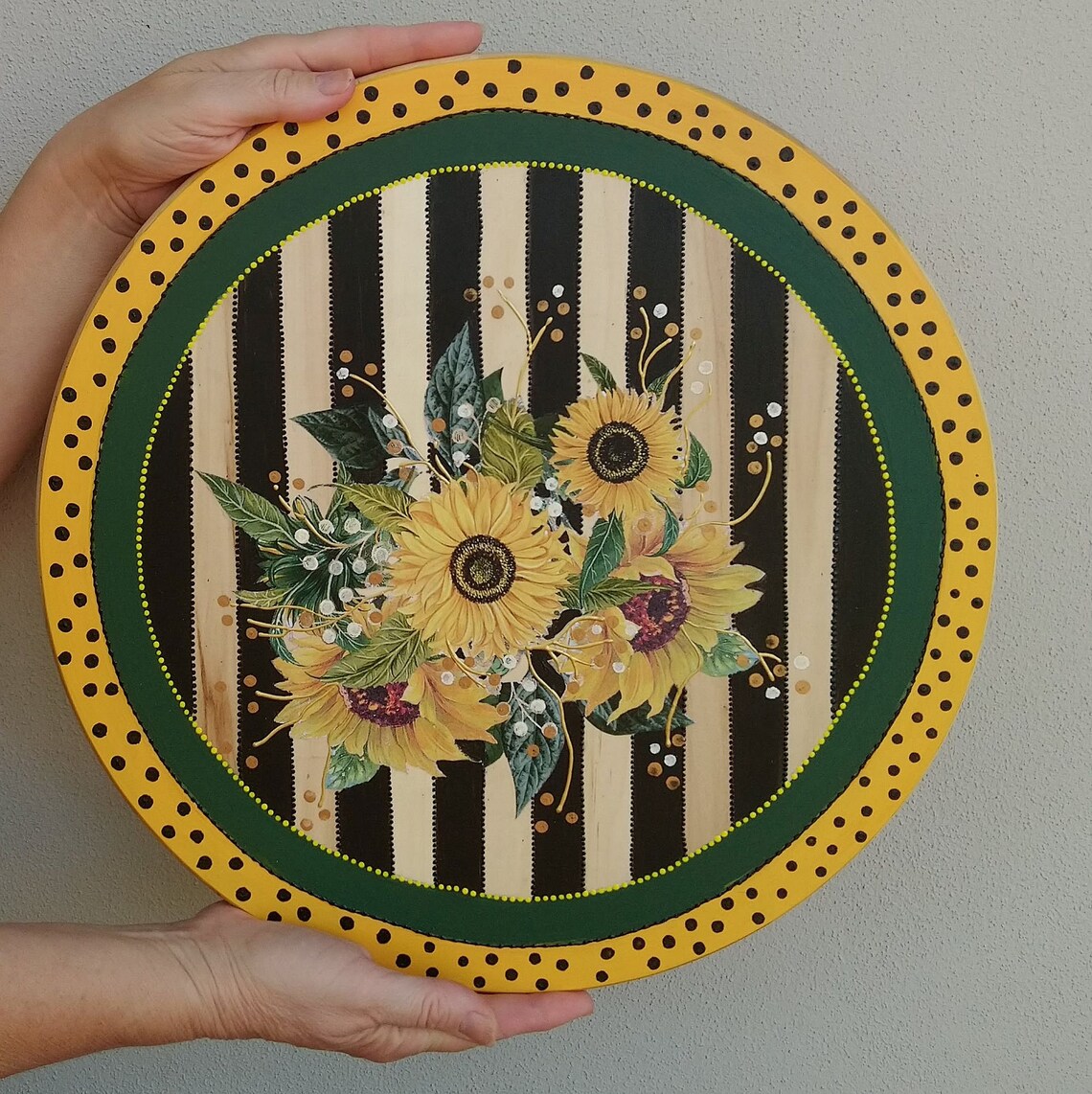 Faule Susan Holz Charquterie Board Turn Tisch | Etsy