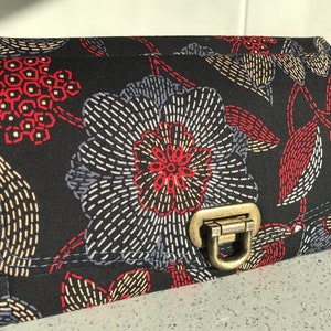 Red Flower Wallet