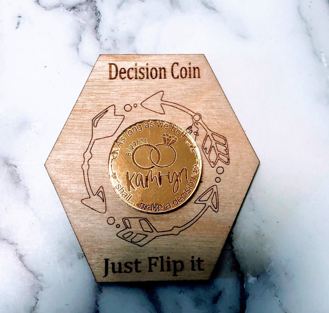 Novelty Wedding Gift, Wedding Coin, Funny Wedding Gift, Couples