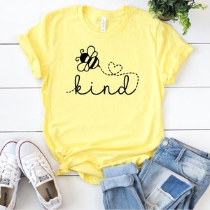 Bee Kind Unisex Tshirt | Be Bee Kind Shirts | Equality Lives Matter | Spread Love