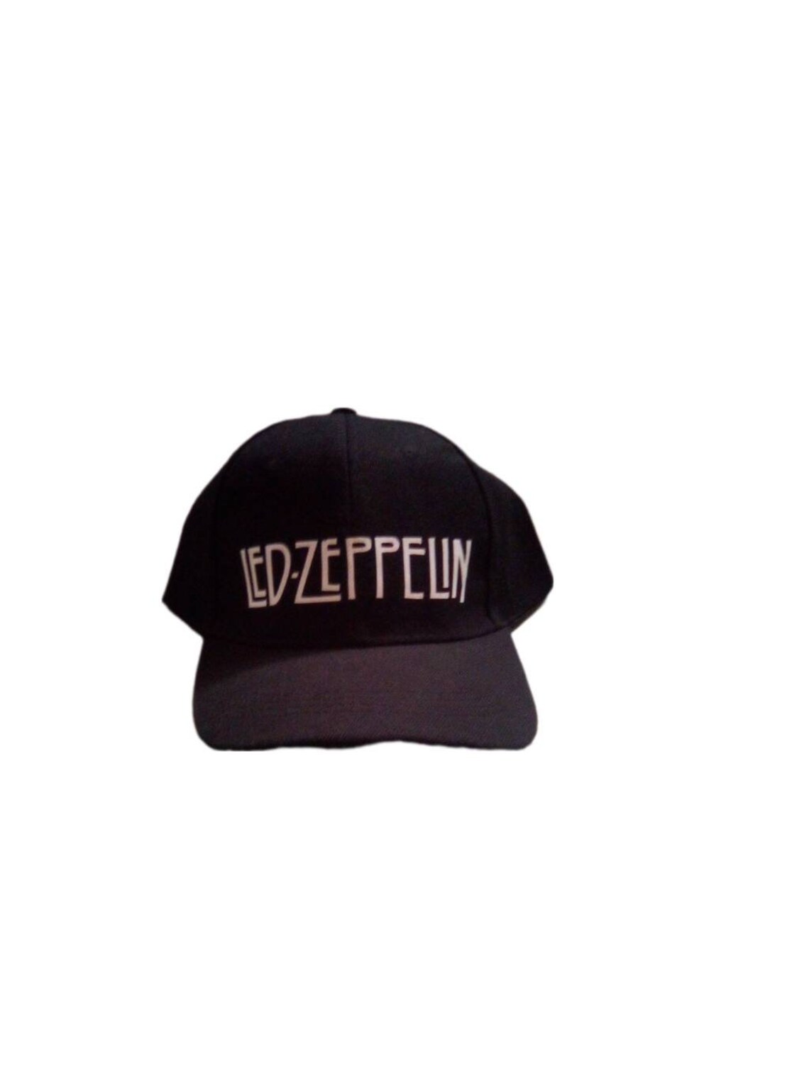 LED Zeppelin Ball Cap Black Hat Etsy