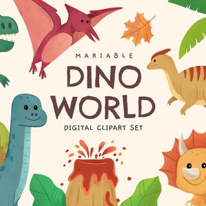 Dino World Clipart