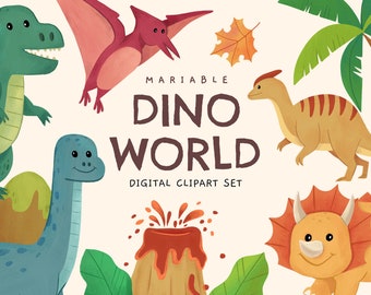 Dino World Clipart