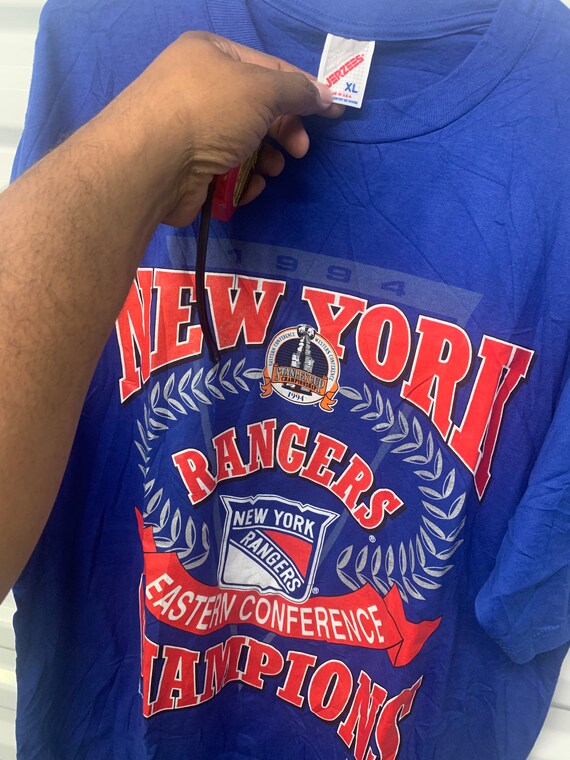 Vintage 90s New York Rangers 1994 Eastern Confere… - image 6