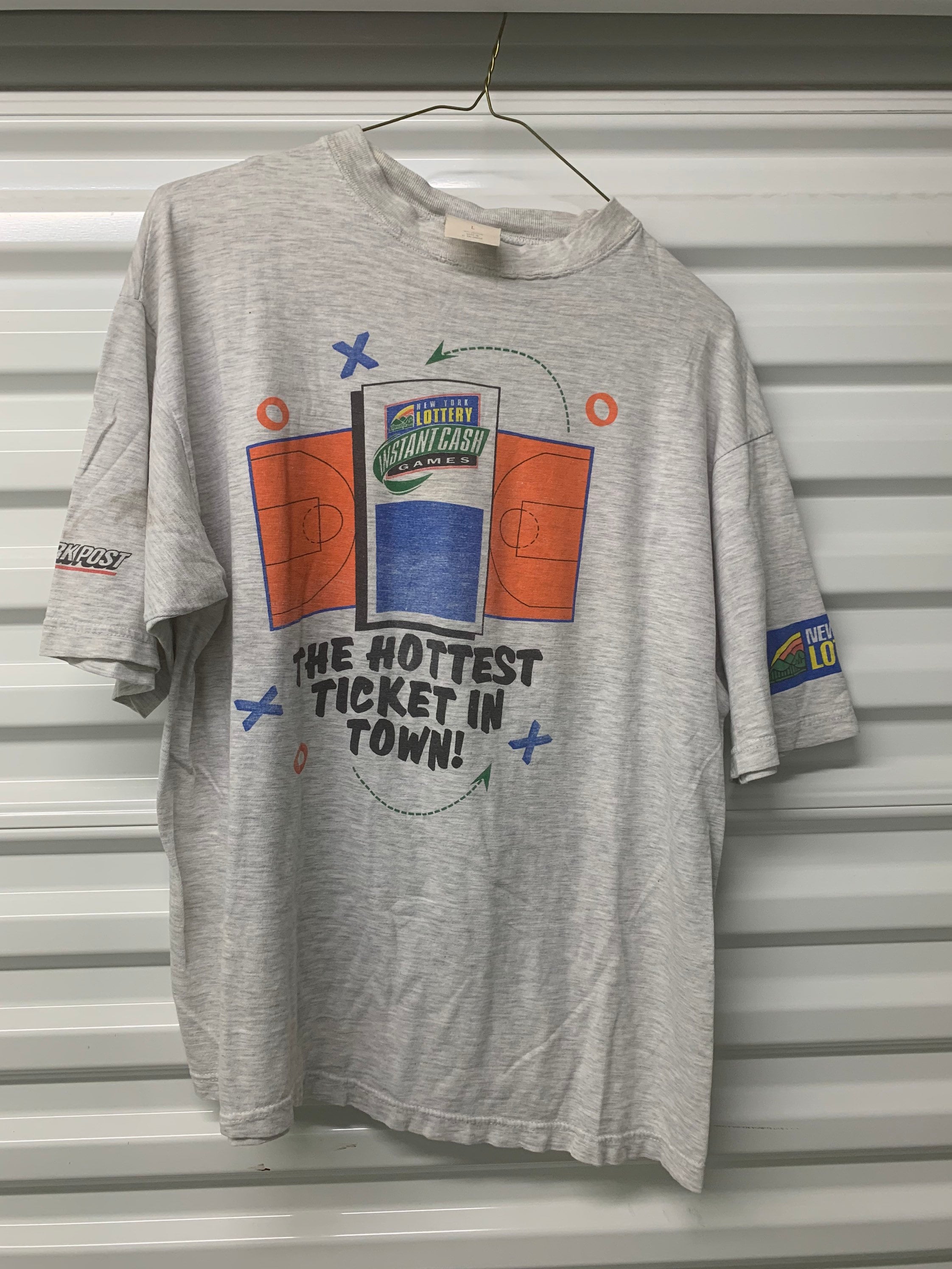 vintage New York Lottery Promo Tシャツ XL