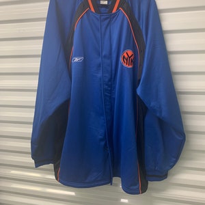Vintage 2001’s New York Knicks Reebok Authentic Warm Up Jacket Size Men’s XXL