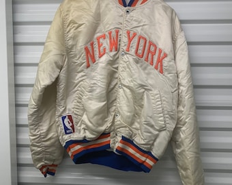 Vintage 80’s New York Knicks Starter Satin Jacket Large