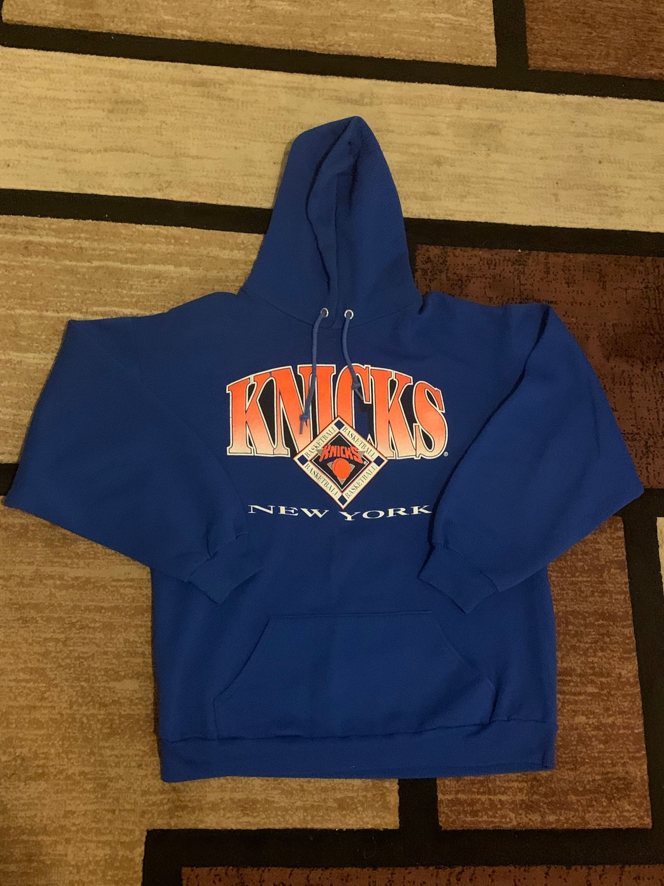 New York Knicks Hoodie Men - Etsy Sweden