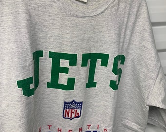 90'ビンテージNYジェッツTシャツ XL/古着 半袖 ビンテージ フットボール Tシャツ 90s スターター