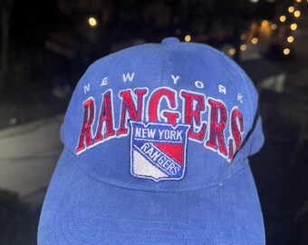 Gorra SnapBack vintage de los New York Rangers de los años 90